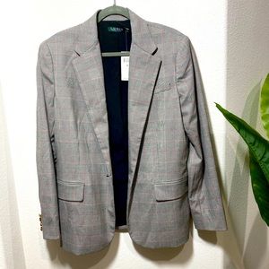 LAUREN Ralph Lauren Plaid Blazer
